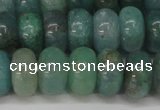 CAQ613 15.5 inches 7*12mm rondelle aquamarine gemstone beads