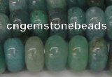 CAQ614 15.5 inches 8*14mm rondelle aquamarine gemstone beads