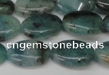 CAQ629 15.5 inches 12*16mm oval aquamarine gemstone beads