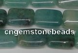 CAQ645 15.5 inches 12*16mm rectangle aquamarine gemstone beads