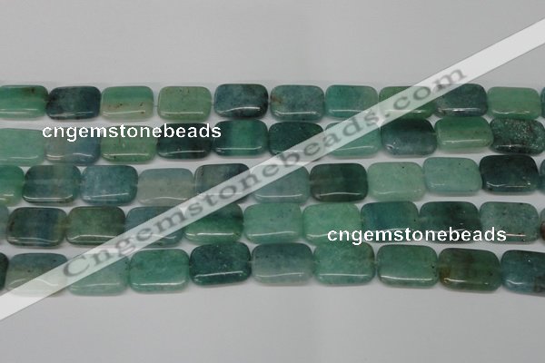 CAQ647 15.5 inches 15*20mm rectangle aquamarine gemstone beads