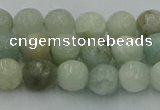 CAQ836 15.5 inches 6mm faceted round aquamarine beads wholesale