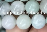 CAQ843 15.5 inches 10mm round aquamarine beads wholesale