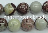 CAR06 15.5 inches 14mm round artistic jasper beads wholesale