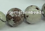 CAR09 15.5 inches 20mm round artistic jasper beads wholesale