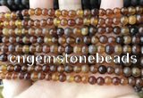 CAR215 15.5 inches 5mm round natural amber beads wholesale