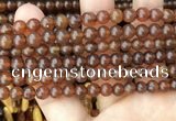 CAR236 15.5 inches 5mm - 5.5mm round natural amber beads wholesale