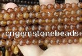 CAR238 15.5 inches 6mm - 7mm round natural amber beads wholesale