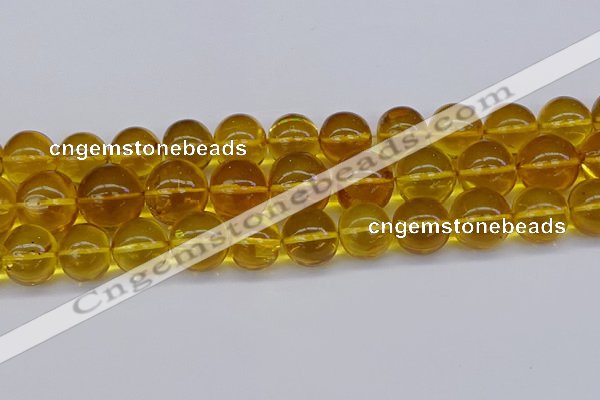 CAR567 15.5 inches 15mm - 16mm round natural amber beads wholesale