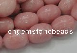 CAS11 15.5 inches 13*18mm rice pink angel skin gemstone beads