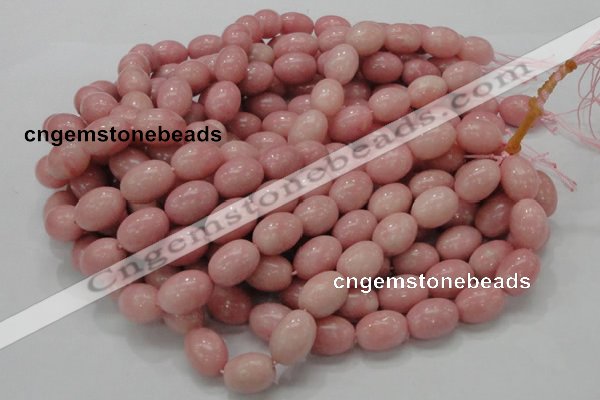 CAS11 15.5 inches 13*18mm rice pink angel skin gemstone beads