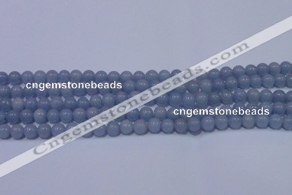 CAS201 15.5 inches 6mm round blue angel skin gemstone beads