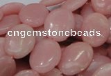 CAS22 15.5 inches 18*25mm oval pink angel skin gemstone beads