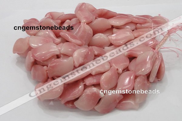 CAS25 15.5 inches 18*30mm marquise pink angel skin gemstone beads