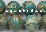 CAT04 15.5 inches 20mm round natural aqua terra jasper beads