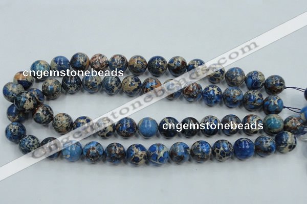 CAT216 15.5 inches 20mm round dyed natural aqua terra jasper beads