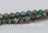 CAT5002 15.5 inches 6mm round natural aqua terra jasper beads