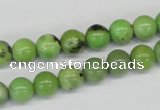 CAU02 round 8mm australia chrysoprase gemstone beads Wholesale