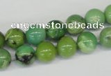 CAU03 10mm australia chrysoprase round gemstone beads Wholesale