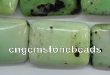 CAU206 15.5 inches 22*30mm rectangle Australia chrysoprase beads