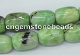 CAU208 15.5 inches 12*16mm drum Australia chrysoprase beads