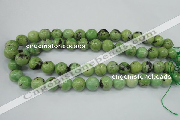 CAU215 15.5 inches 14mm round Australia chrysoprase beads