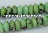 CAU220 15.5 inches 6*12mm rondelle Australia chrysoprase beads