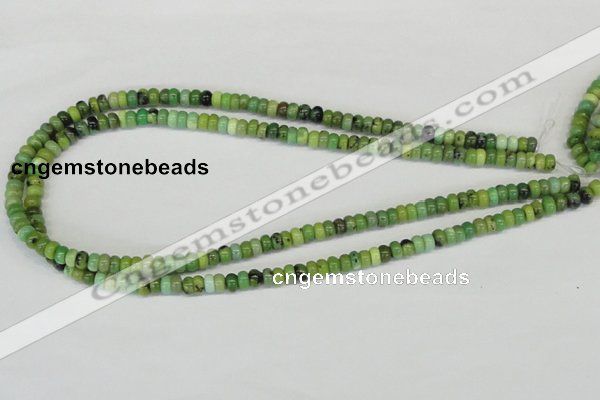 CAU26 15.5 inches 4*6mm rondelle australia chrysoprase beads wholesale