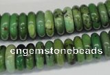 CAU29 15.5 inches 5*15mm rondelle australia chrysoprase beads wholesale