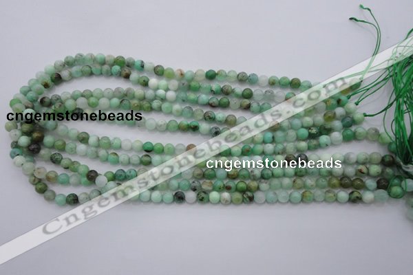 CAU302 15.5 inches 6mm round Australia chrysoprase beads wholesale