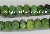 CAU32 15.5 inches 8*12mm nugget australia chrysoprase beads wholesale