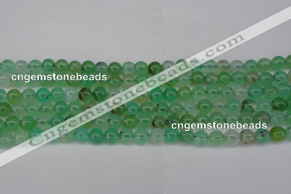 CAU351 15.5 inches 6mm round Australia chrysoprase beads