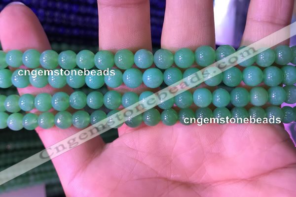 CAU372 15.5 inches 6mm round Australia chrysoprase beads