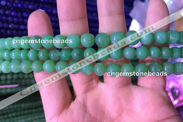 CAU373 15.5 inches 7mm round Australia chrysoprase beads