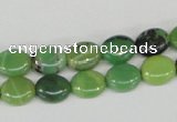 CAU39 15.5 inches 8*10mm oval australia chrysoprase beads wholesale