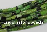 CAU45 15.5 inches 4*6mm tube Australia chrysoprase beads wholesale