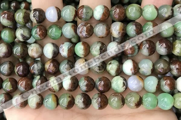 CAU453 15.5 inches 7.5mm - 8mm round Australia chrysoprase beads