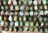 CAU455 15.5 inches 10mm - 11mm round Australia chrysoprase beads