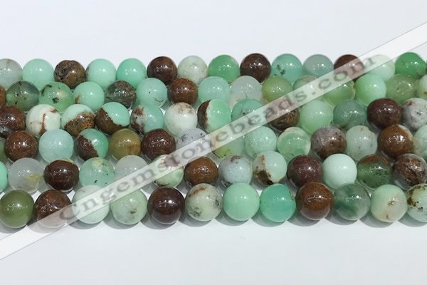 CAU484 15.5 inches 8mm round Australia chrysoprase beads