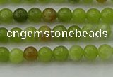 CAU500 15.5 inches 4mm round Chinese chrysoprase beads wholesale