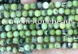 CAU530 15.5 inches 6mm round Chinese chrysoprase beads wholesale