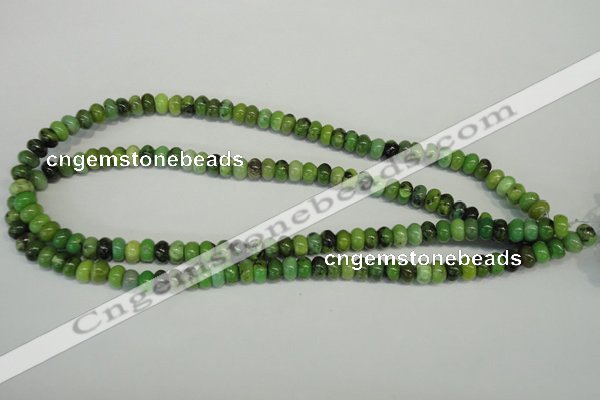 CAU55 15.5 inches 5*8mm rondelle Australia chrysoprase beads