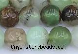 CAU551 15 inches 8mm round Australia chrysoprase beads