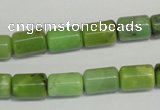 CAU57 15.5 inches 7*10mm tube Australia chrysoprase beads