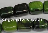 CAU60 15.5 inches 12*16mm nuggets Australia chrysoprase beads