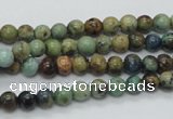 CAZ07 15.5 inches 6mm round natural azurite gemstone beads