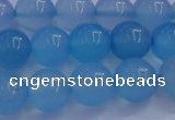 CBC263 15.5 inches 10mm AA grade round ocean blue chalcedony beads