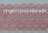 CBC301 15.5 inches 6mm round pink chalcedony beads wholesale