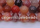 CBC403 15.5 inches 10mm A grade round orange chalcedony beads