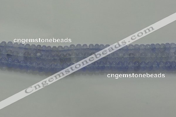 CBC441 15.5 inches 5*8mm rondelle blue chalcedony beads